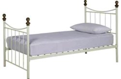 Alderbury Single Bed Frame - White